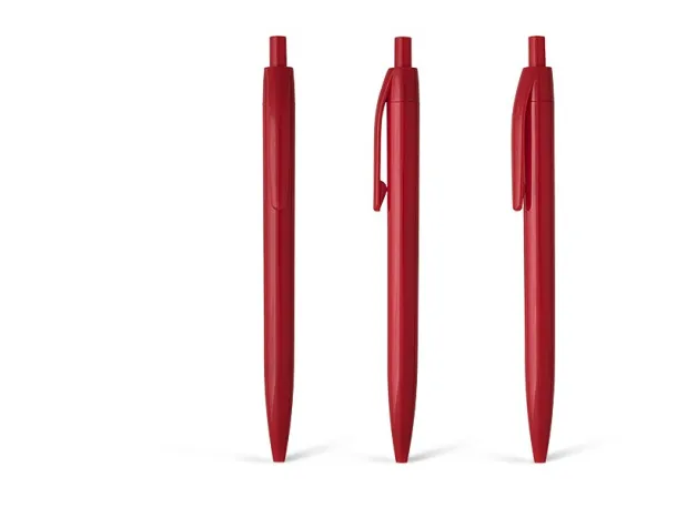 AMIGA plastic ball pen Red