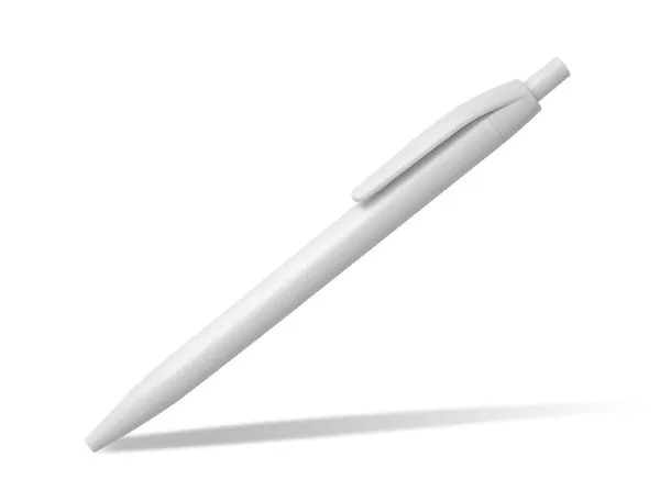 AMIGA plastic ball pen White