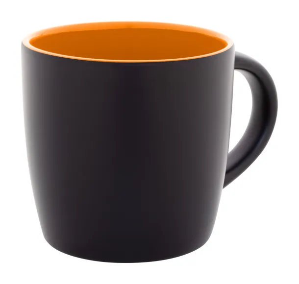 Sculptus mug Orange Black