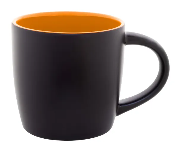 Sculptus mug Orange Black