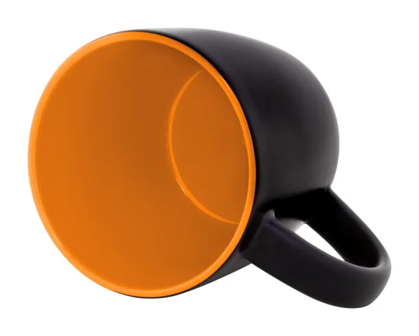 Sculptus mug Orange Black