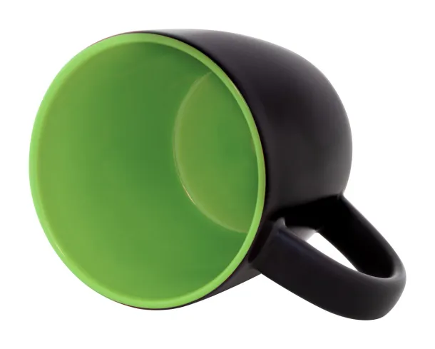 Sculptus šalica, 300 ml Zelena Crna