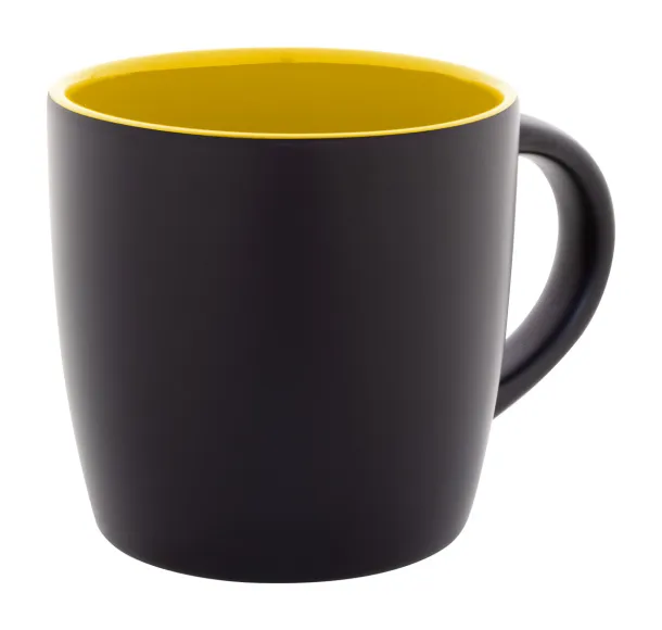 Sculptus mug Yellow Black