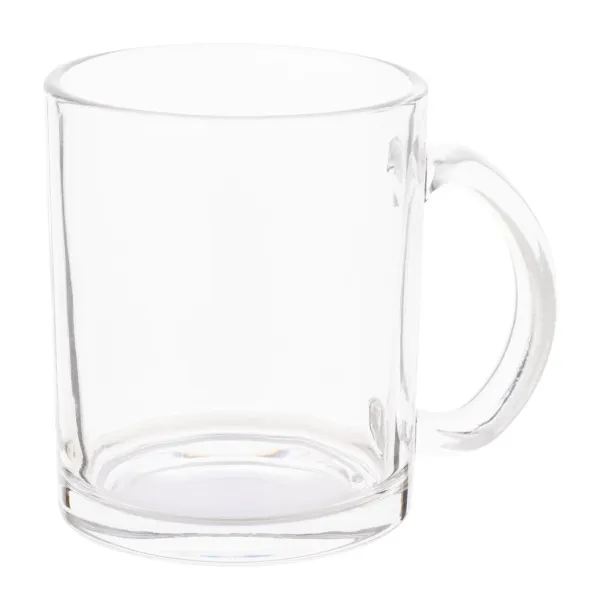 Strobba recycled glass mug Transparent Natural