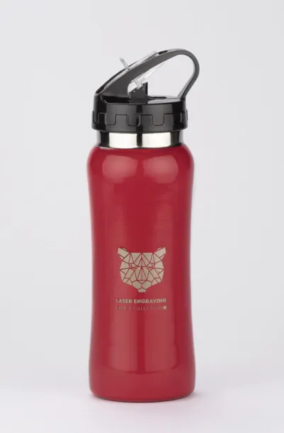 PATRE Steel Bidon  600 ml Crvena