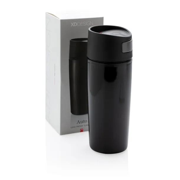  Auto šalica bez drške, 300 ml - XD Design Crna