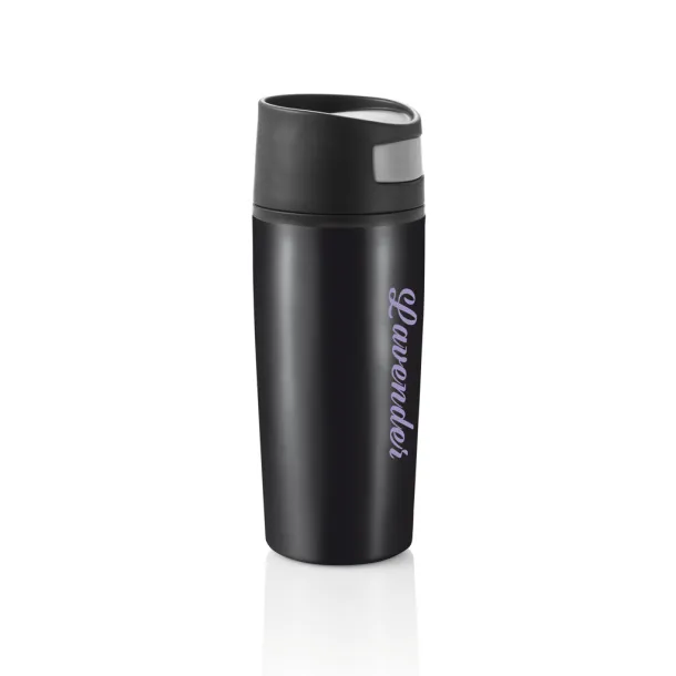  Auto šalica bez drške, 300 ml - XD Design Crna