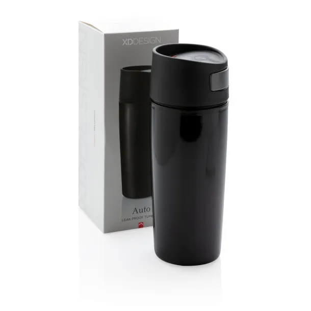  Auto šalica bez drške, 300 ml - XD Design Crna