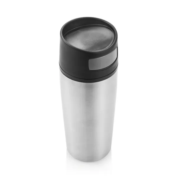  Auto šalica bez drške, 300 ml - XD Design Srebrna Crna