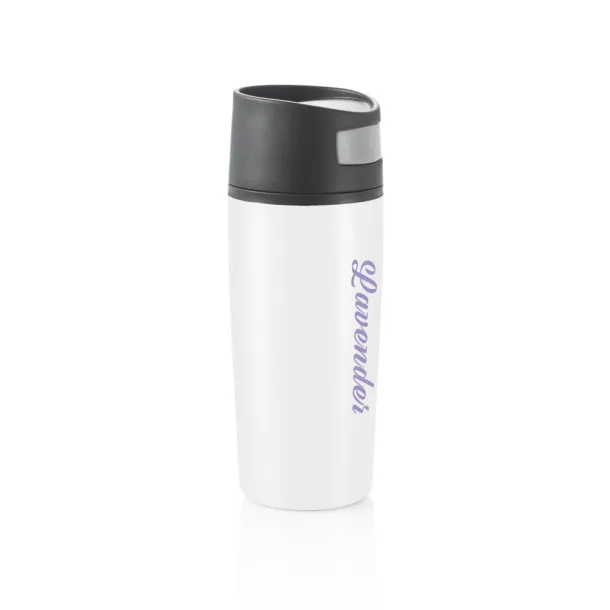 Auto šalica bez drške, 300 ml - XD Design Bijela Crna
