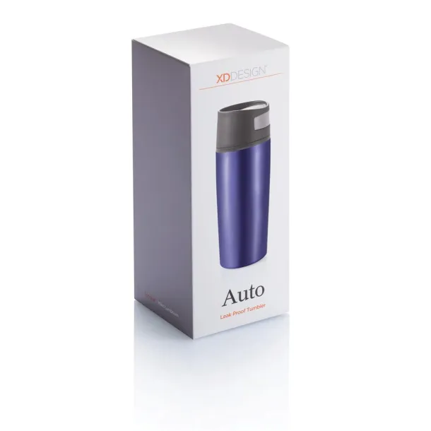  Auto šalica bez drške, 300 ml - XD Design Plava Crna