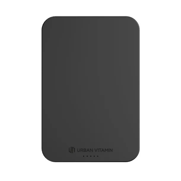  Urban Vitamin Richmond prijenosna baterija od RCS plastike/aluminija, 5 000 mAh - Urban Vitamin Crna