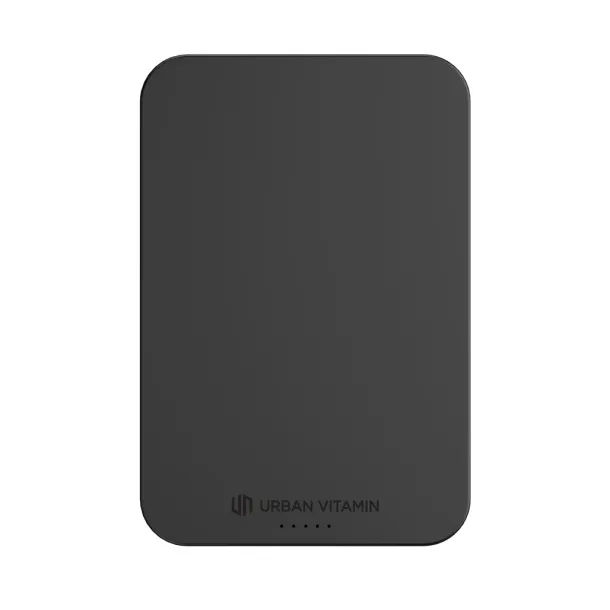  Urban Vitamin Richmond prijenosna baterija od RCS plastike/aluminija, 5 000 mAh - Urban Vitamin Crna