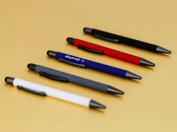 TITANIUM TOUCH metal 'touch' ball pen Blue