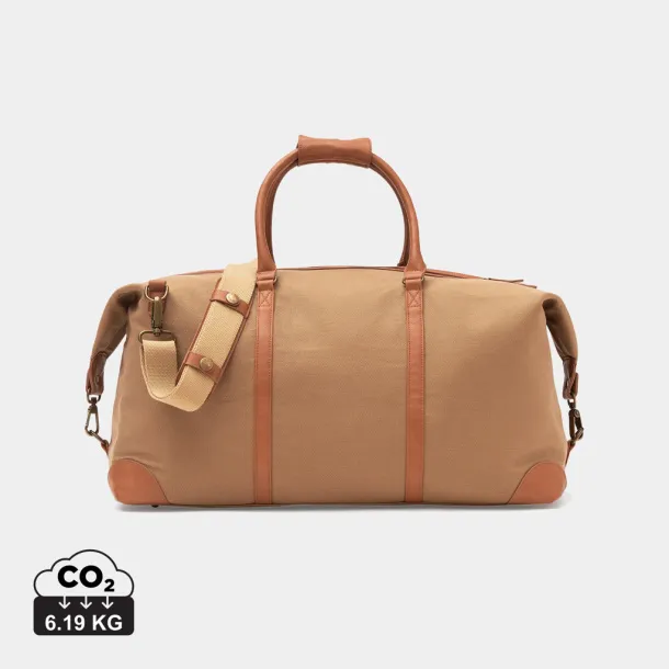  VINGA Sloane RPET weekender bag - Vinga brown 