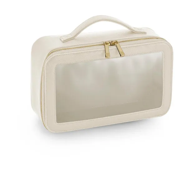  Boutique Clear Travel Case - Bagbase Oyster