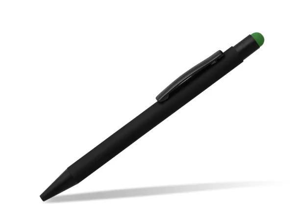 TITANIUM BLACK metal 'touch'' ball pen Kiwi