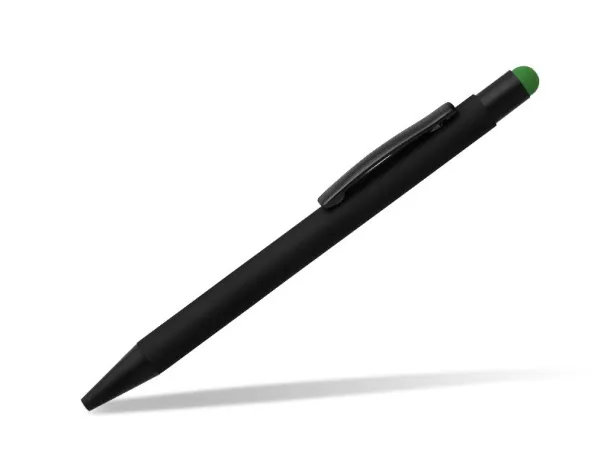 TITANIUM BLACK metal 'touch'' ball pen Kiwi