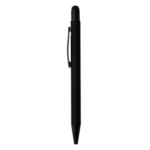 TITANIUM BLACK metal 'touch'' ball pen Black