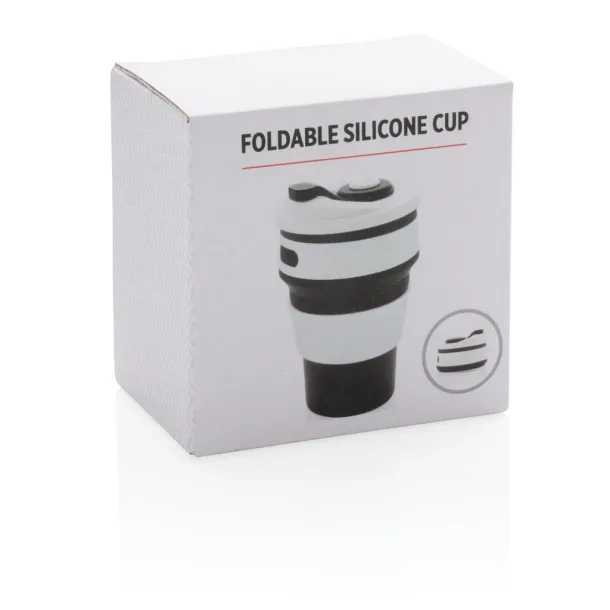  Foldable silicone cup - XD Collection Black 