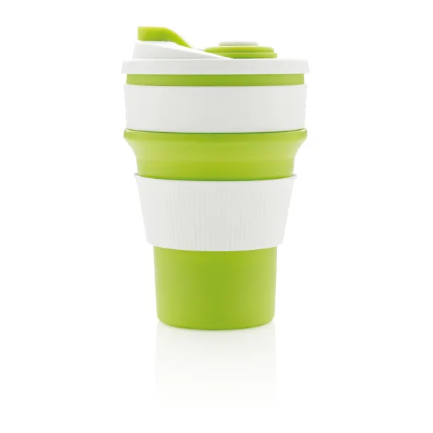  Foldable silicone cup - XD Collection Green 