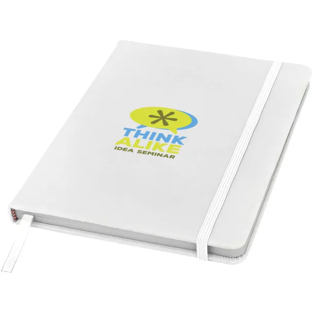 Spectrum A5 hard cover notebook - Unbranded White