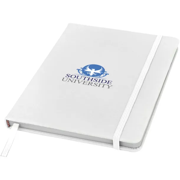 Spectrum A5 hard cover notebook White