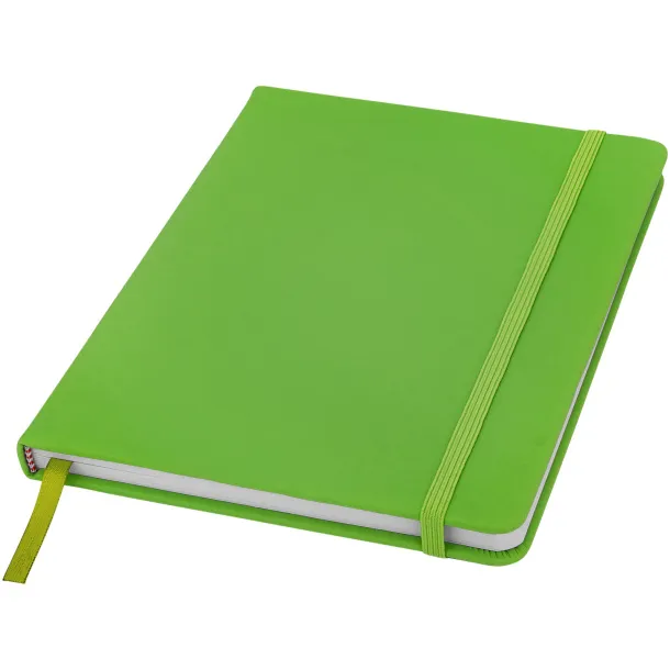 Spectrum A5 hard cover notebook - Unbranded Lime green