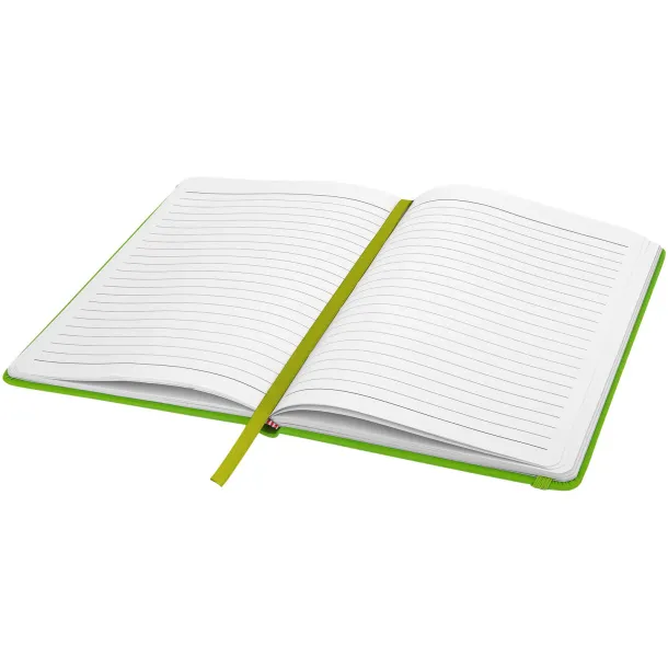 Spectrum A5 hard cover notebook - Unbranded Lime green