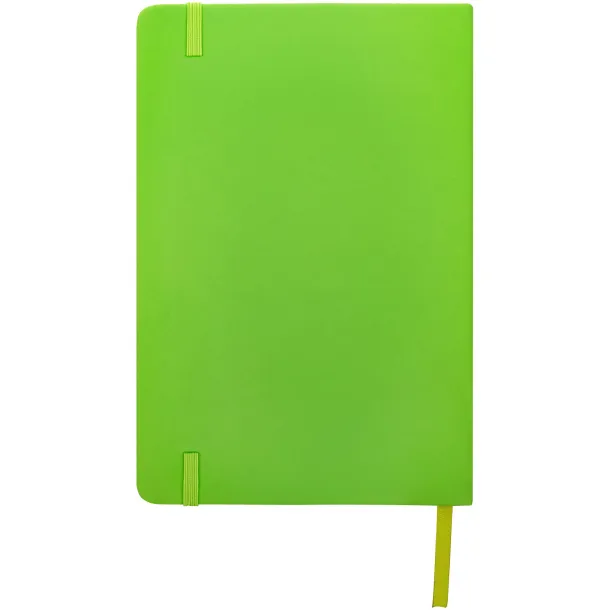 Spectrum A5 hard cover notebook - Unbranded Lime green