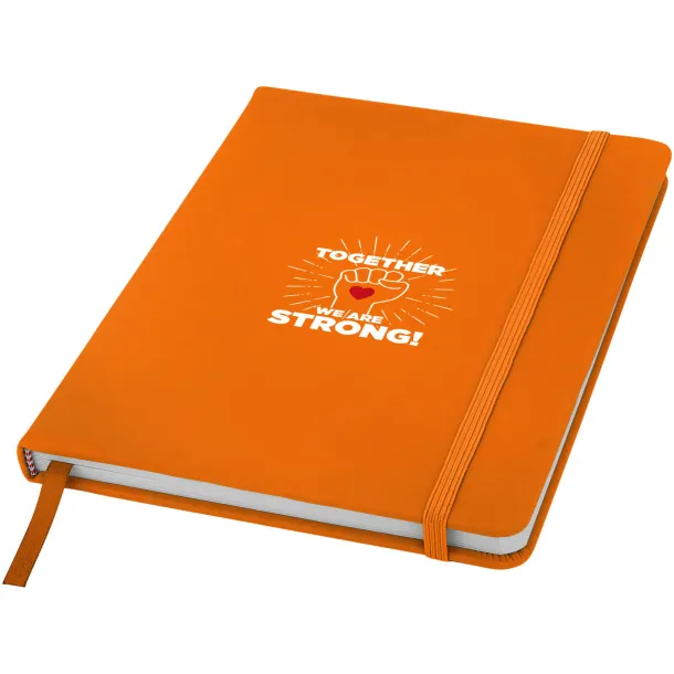 Spectrum A5 hard cover notebook Orange