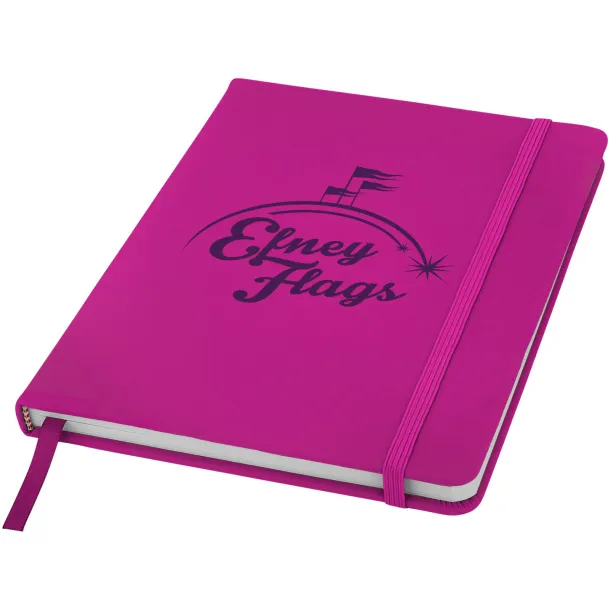 Spectrum A5 hard cover notebook Magenta