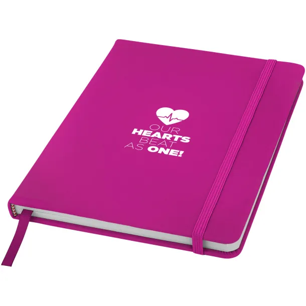 Spectrum A5 hard cover notebook Magenta