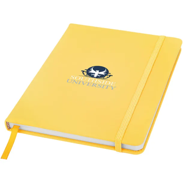 Spectrum A5 hard cover notebook - Unbranded Yellow