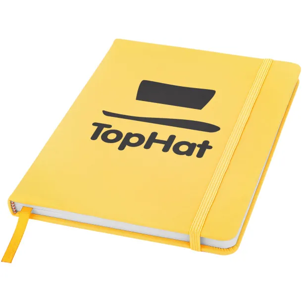 Spectrum A5 hard cover notebook - Unbranded Yellow