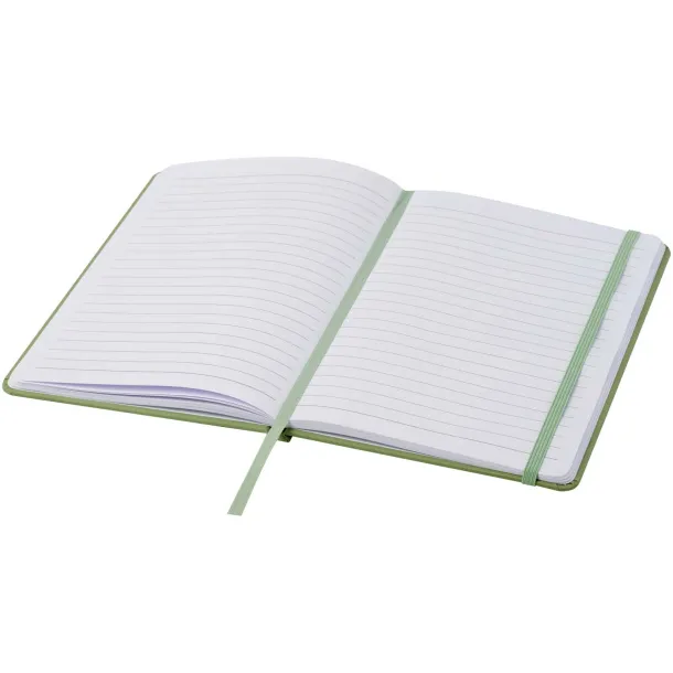 Spectrum A5 hard cover notebook Heather green