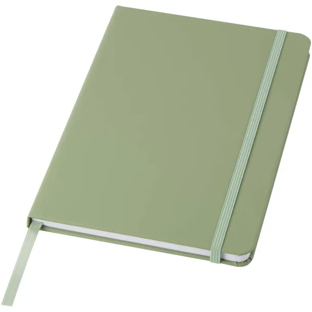 Spectrum A5 hard cover notebook Heather green