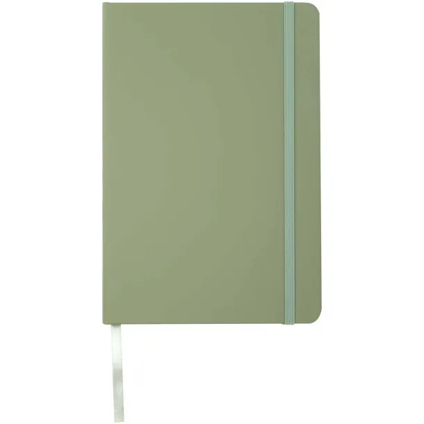 Spectrum A5 hard cover notebook Heather green