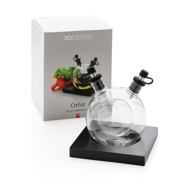  Orbit oil & vinegar set - XD Design Black 