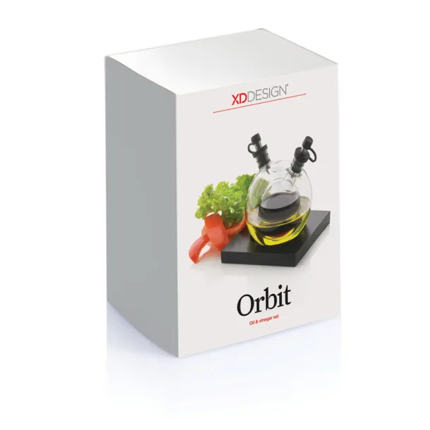  Orbit oil & vinegar set - XD Design Black 