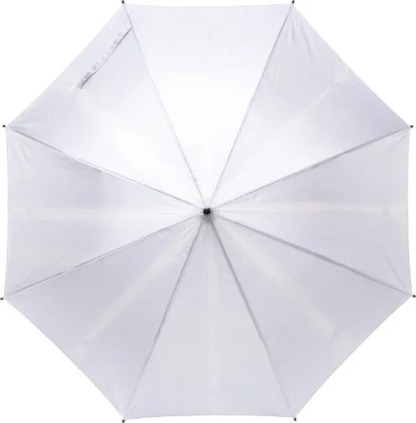  rPET pongee (190T) umbrella Frida white