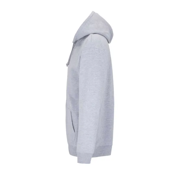 SOL'S CARTER unisex hoodie s patentnim zatvaračem, 280 g/m2 - SOL'S Grey Melange