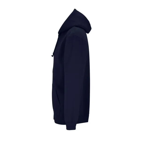 SOL'S CARTER unisex hoodie s patentnim zatvaračem, 280 g/m2 - SOL'S French Navy
