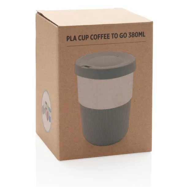  PLA cup coffee to go 380ml - XD Collection Grey 