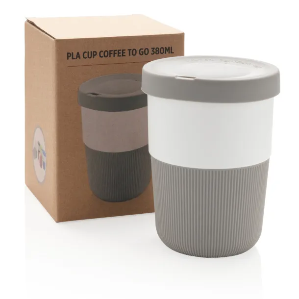  PLA cup coffee to go 380ml - XD Collection Grey 