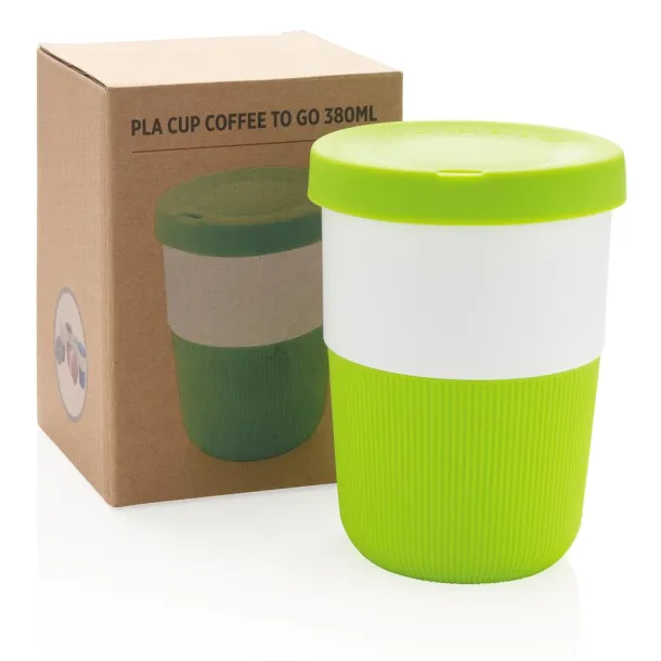  PLA cup coffee to go 380ml - XD Collection Green