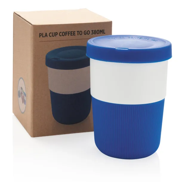  PLA cup coffee to go 380ml - XD Collection Blue 