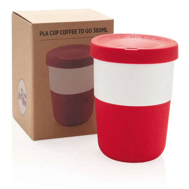  PLA cup coffee to go 380ml - XD Collection Red 