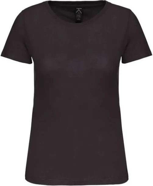 LADIES' BIO150IC CREW NECK T-SHIRT - Kariban Tamno siva