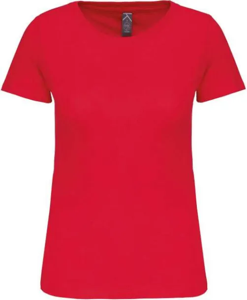  LADIES' BIO150IC CREW NECK T-SHIRT - Kariban Red